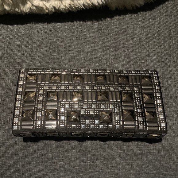 BCBGMaxAzria Studded Clutch - Picture 1 of 12